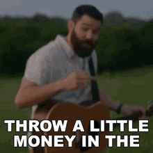 Throw A Little Money In The Plate At Church Jordan Davis GIF - Throw A Little Money In The Plate At Church Jordan Davis Buy Dirt Song GIFs