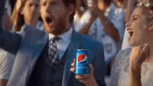 cheering pepsi