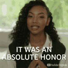 It Was An Absolute Honor Asia Jackson GIF - It Was An Absolute Honor Asia Jackson Bear Witness Take Action GIFs