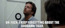 The Hangover Tiger GIF - The Hangover Tiger Forgetting GIFs