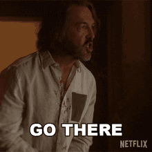 Go There Lou Burke GIF - Go There Lou Burke Eric Lange GIFs