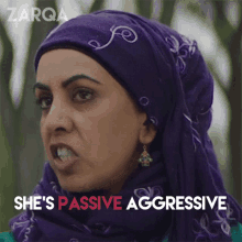 Shes Passive Aggressive Zarqa GIF - Shes Passive Aggressive Zarqa 102 GIFs