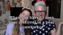 When You Haven'T Seen Your Relatives In A Year GIF - Awkward Comedy Tyler Oakley GIFs
