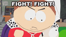 Fight Fight Eric Cartman GIF - Fight Fight Eric Cartman Kyle Broflovski GIFs