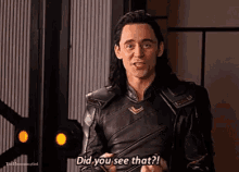 Loki Did You See That GIF - Loki Did You See That Tom GIFs