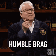 Humble Brag Steve Martin GIF - Humble Brag Steve Martin Saturday Night Live GIFs