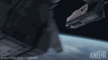 Spaceships Andor GIF - Spaceships Andor Flying By GIFs