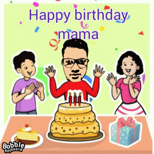 El GIF animado de Lunch Happy Birthday Mama perfecto para tus conversacione...