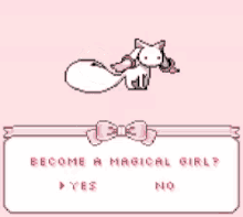 Magical Girl Choose GIF - Magical Girl Choose Yes GIFs