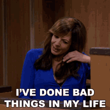 Ive Done Bad Things In My Life Allison Janney GIF - Ive Done Bad Things In My Life Allison Janney Bonnie GIFs