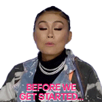 Before We Get Started Agnez Mo Sticker - Before We Get Started Agnez Mo Before Stickers