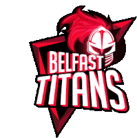Belfast Titans Sticker - Belfast Titans Belfast Titans Stickers
