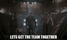 guardians of the galaxy team squad up friends