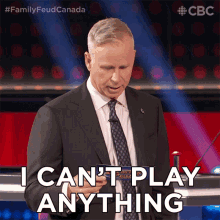 I Cant Play Anything Family Feud Canada GIF - I Cant Play Anything Family Feud Canada I Cant Play Any Of It GIFs