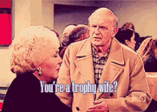 You'Re A Trophy Wife? GIF - Trophy Wife Wife Everybody Loves Raymond GIFs