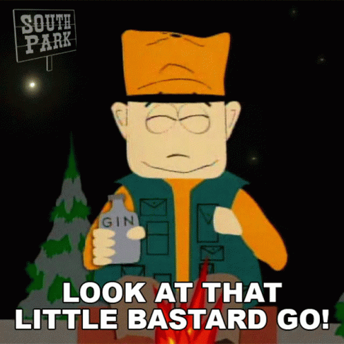 Look At That Little Bastard Go Jimbo Kern GIF - Look At That Little Bastard Go Jimbo Kern South Park GIFs