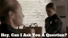 Station19 Vic Hughes GIF - Station19 Vic Hughes Hey Can I Ask You A Question GIFs