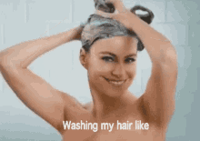 hair washington nationals washing my hair like