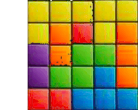 Square Tetris Sticker - Square Tetris Color Stickers