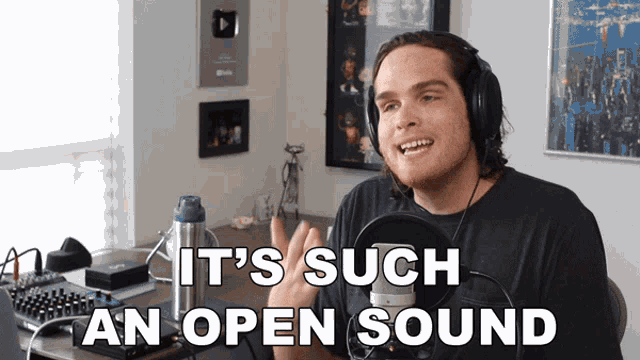 Its Such An Open Sound Sam Johnson GIF - Its Such An Open Sound Sam Johnson Sam Johnson Vlog GIFs