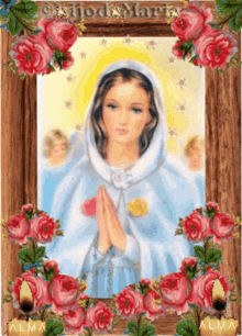 Rosa Mistica Blessed Virgin Mary GIF - Rosa Mistica Blessed Virgin Mary Mama Mary GIFs