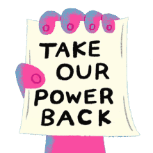 take our power back take back ballot voting polls vote by mail