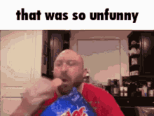 That Was So Unfunny Ryback GIF - That Was So Unfunny Ryback Ryback Eating Chips GIFs