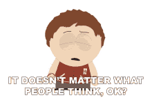 it doesnt matter what people think ok clyde donovan south park s11e14 season11ep14the list