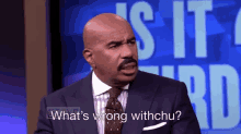 steve harvey whats wrong with you family feud