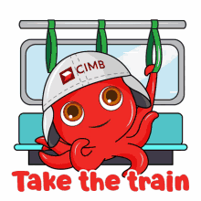 cimb octo red train public transport