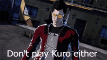 Dont Play Kuro Either No More Hero GIF - Dont Play Kuro Either No More Hero No More Heroes GIFs