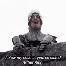 Monty Python Arthur GIF - Monty Python Arthur Mock GIFs