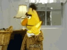 Sesame Street Bert GIF - Sesame Street Bert Hello GIFs