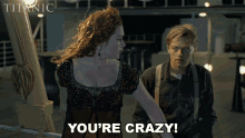 Youre Crazy Rose GIF - Youre Crazy Rose Jack GIFs