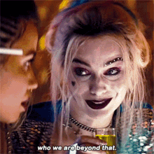 Birds Of Prey Who We Are Beyond That GIF - Birds Of Prey Who We Are Beyond That Harley Quinn GIFs