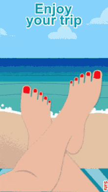 Enjoy Your Trip Beach GIF - Enjoy Your Trip Beach Vacation GIFs