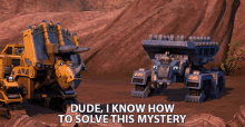 Dude I Know How To Solve This Mystery Ton Ton GIF - Dude I Know How To Solve This Mystery Ton Ton Dozer GIFs