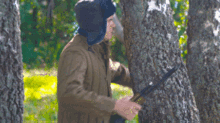 Badcomedian Soldier GIF - Badcomedian Soldier Tree GIFs