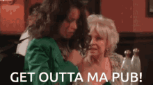 Eastenders Peggy Mitchell GIF - Eastenders Peggy Mitchell Get Out Of Here GIFs
