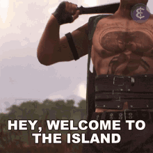 hey welcome to the island danny trejo epik welcome to paradise greetings from the island