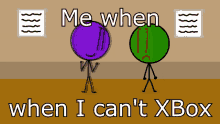 kyandoesanimation me when i cant xbox radioactive cookies purple guy eating green guy