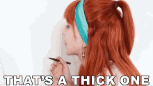 Thats A Thick One Wide GIF - Thats A Thick One Wide Broad GIFs