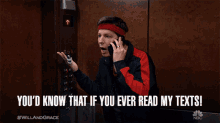 Youd Know It If You Ever Read My Texts GIF - Youd Know It If You Ever Read My Texts Exaggerated GIFs