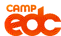 Camp Edc Trippy Sticker - Camp Edc Edc Camp Stickers