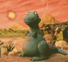 Dinosaur Relaxed GIF - Dinosaur Relaxed Laughing GIFs