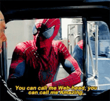 The Amazing Spider Man You Can Call Me Web Head GIF - The Amazing Spider Man Spider Man You Can Call Me Web Head GIFs