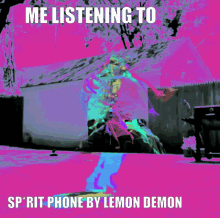 Lemon Demon Spirit Phone GIF - Lemon Demon Spirit Phone Listening GIFs