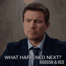 What Happened Next Charlie Hudson GIF - What Happened Next Charlie Hudson Hudson And Rex GIFs