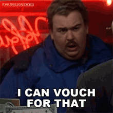 I Can Vouch For That Del Griffith GIF - I Can Vouch For That Del Griffith John Candy GIFs