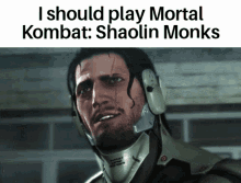 I Should Play Mortal Kombat Shaolin Monks Jetstream Sam GIF - I Should Play Mortal Kombat Shaolin Monks Mortal Kombat Jetstream Sam GIFs